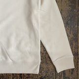 Doom Designer RIP Embroidered Organic Premium Sweatshirt Natural Raw