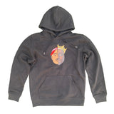 Actual Fact Premium Biggie X Tupac Embroidered & Printed Hoodie In Black