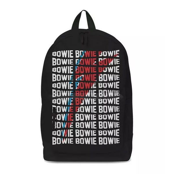 David Bowie Warped Classic Old Skool Backpack