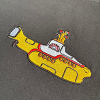 Actual Fact  Beatles Yellow Submarine Premium embroidery Black T-shirt