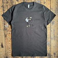 Pulp Fiction Dance Premium Big embroidery Black T-shirt