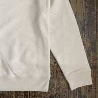 Doom Designer RIP Embroidered Organic Premium Sweatshirt Natural Raw