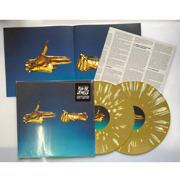 Run The Jewels - Limited Edition White Gold Double Vinyl Record
