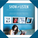 Show & Listen Vinyl Record Wall Display Frame