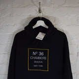 36 Chambers Embroidered Hoodie In Black
