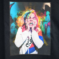 6ix9ine Printed Tee In Black