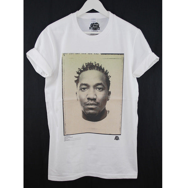 ATCQ Q-Tip Face Printed Tee In White