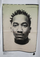 ATCQ Q-Tip Face Printed Tee In White