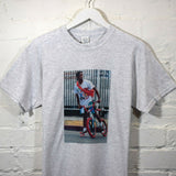 A$AP Bike Printed Tee In Grey