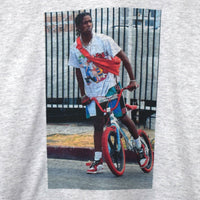 A$AP Bike Printed Tee In Grey