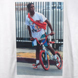 A$AP Bike Printed Tee In White