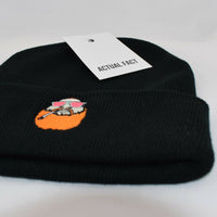 Action Bronson Joint Roll Up Beanie In Black