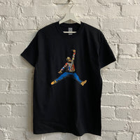Biggie X Jordan Printed Tee In Black