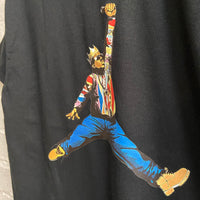 Biggie X Jordan Printed Tee In Black