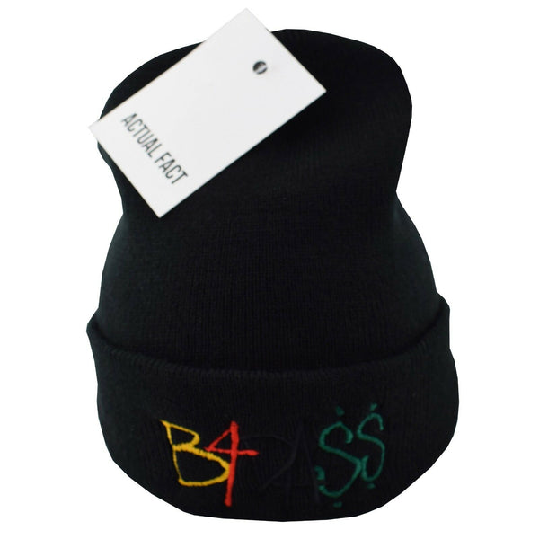 Joey Bada$$ Roll Up Beanie In Black