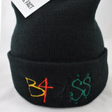 Joey Bada$$ Roll Up Beanie In Black