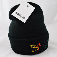 Joey Bada$$ Roll Up Beanie In Black