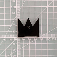 Basquiat Crown Enamel Pin