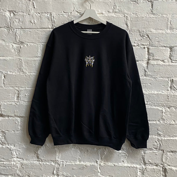 Beastie Boys Intergalactic Embroidered Sweatshirt In Black