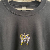 Beastie Boys Intergalactic Embroidered Sweatshirt In Black