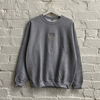 Beastie Boys Intergalactic Embroidered Sweatshirt In Grey