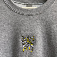 Beastie Boys Intergalactic Embroidered Sweatshirt In Grey