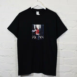 Big L NY Printed Tee In Black