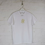 Biggie Crown Embroidered Tee In White