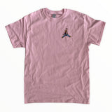 Biggie X Jordan Embroidered Tee In Pink