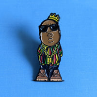 Biggie Pop Enamel Pin