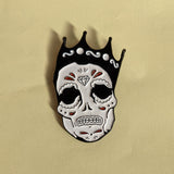 Biggie Skull Enamel Pin