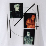 Biggie & Tupac Negative Printed Tee In White