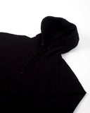 Luxury Creed & Culture Black Heavyweight Laced Hoodie 500 GSM 100% Cotton