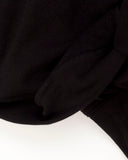 Luxury Creed & Culture Black Heavyweight Laced Hoodie 500 GSM 100% Cotton