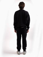Luxury Creed & Culture Black Heavyweight Sweatshirt 100% Cotton