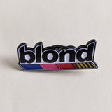 Blond Enamel Pin
