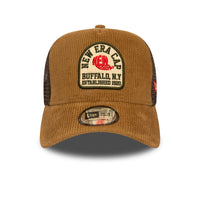 New Era Trucker Buffalo NY Fabric Patch Cap