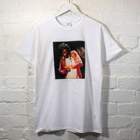 Buju Banton Printed Tee In White