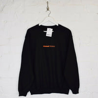 Channel Orange Embroidered Sweatshirt In Black