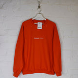 Channel Orange Embroidered Sweatshirt In Orange
