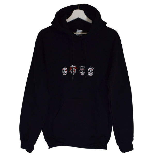 DOTD Rappers Embroidered Hoodie In Black – Actual Fact Clothing