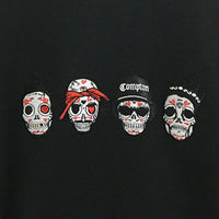 DOTD Rappers Embroidered Hoodie In Black