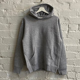 MF Doom Mask Embroidered Hoodie In Grey
