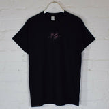 Daft Punk Embroidered Tee In Black