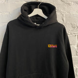 Dilla's Donuts Embroidered Hoodie In Black