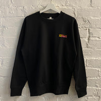 Dilla's Donuts Embroidered Sweatshirt In Black