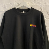 Dilla's Donuts Embroidered Sweatshirt In Black
