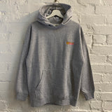 Dilla's Donuts Embroidered Hoodie In Grey