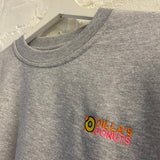 Dilla's Donuts Embroidered Sweatshirt In Grey