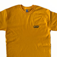 MF Doom Bubble Embroidered Tee In Yellow